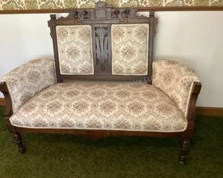 Victorian settee