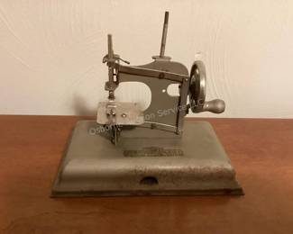 Vintage toy sewing machine