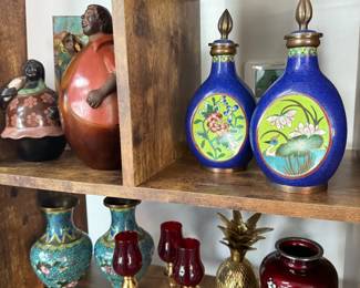 Peruvian sculptures and Asian Antiques