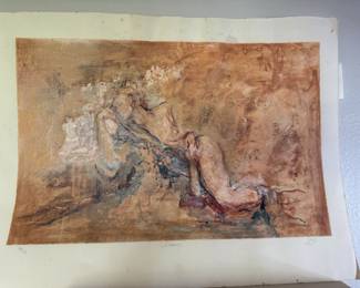 LITHO SIGNED AND NUMBERED