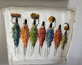 Hand Painted Tribal art