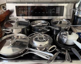all Sur la Table, All Clad, Kitchen Aid etc