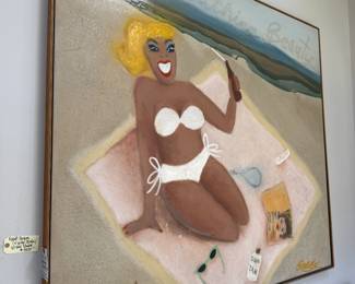 Randy Stevens original! Why pay $15k at the gallery when you can buy her here for soooooooi much less?