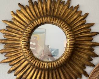 Peruvian or Colombian antique sunburst