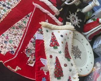 vintage christmas stockings