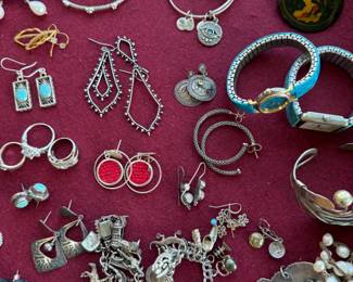JEWELRY IS FABULOUS! STERLING. 14KT. MEXICAN. ASIAN. ETC
