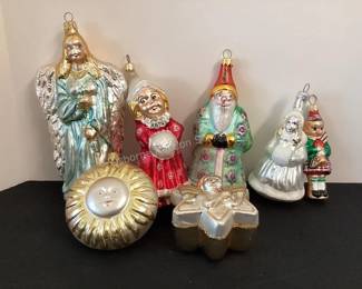 Large selection of Christopher Radko ornaments & more