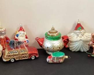 Large selection of Christopher Radko ornaments & more