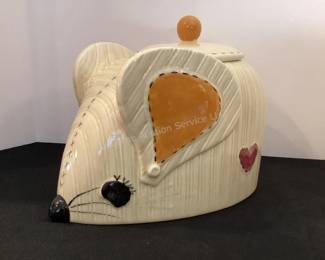 Vintage Mouse Cookie Jar
