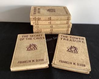 Vintage mystery books, Franklin W. Dixon