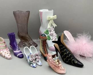 Miniature shoe collection