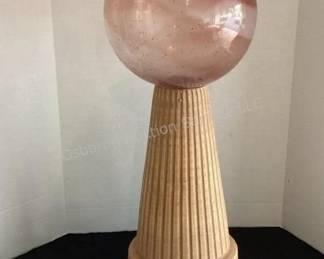 Gazing ball & stand