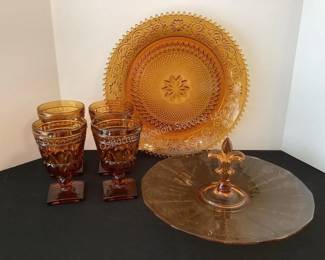 Amber glass