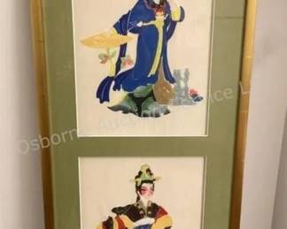 Oriental paper cuts pictures
