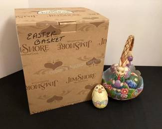 Jim Shore Easter basket