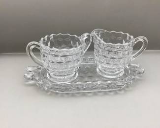 Large quantity of American Fostoria dishes (see catalog for more)