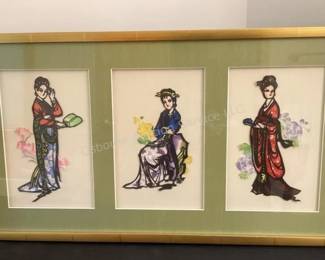 Oriental paper cuts pictures