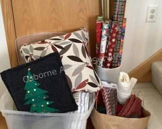 Pillows & Christmas necessities