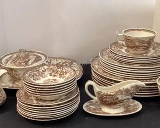 "Tonquin" Royal Staffordshire Brown Dinnerware