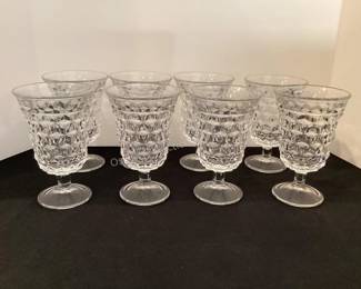 Large quantity of American Fostoria dishes (see catalog for more)