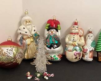 Large selection of Christopher Radko ornaments & more