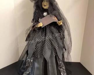 Large decorative witch