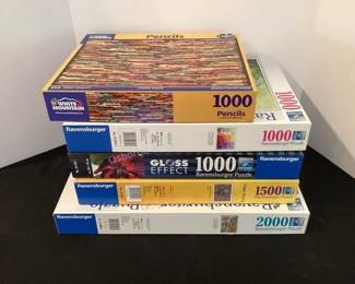 Large variety of puzzles in catalog