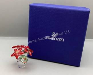 Swarovski poinsettia