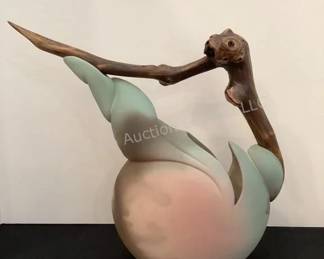 Artisan pottery teapot