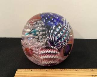 Signed paperweight (more in catalog)
