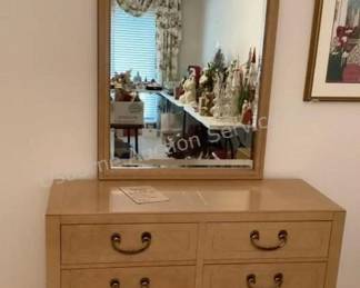 White Furniture Dresser & mirror