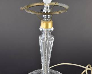 Hawkes Crystal Lamp
