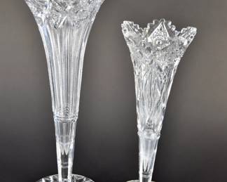 Hawkes Crystal Vases