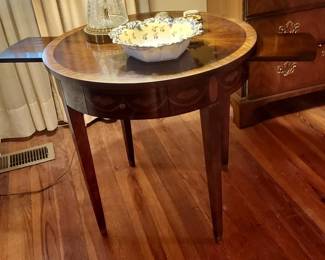  Inlaid Table by Baker