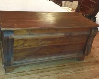 Late Empire style Solid Cedar Chest