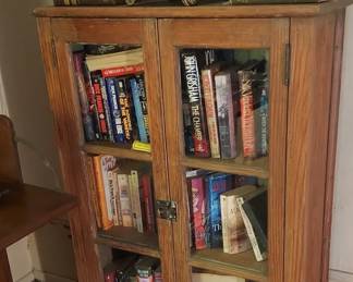 Primitive Pine Cabinet w/ Beadboard Back