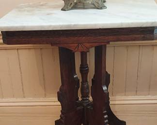Marble top Victorian Parlor Table