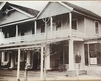 The Lowe Hotel in Buena Vista 
(Photo for history explanation not for sale) certain items that were used in the hotel will be for sale