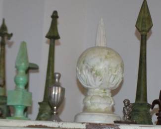 Garden Columns or Display Columns Cherub Dish