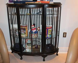 Curio Cabinet, Mickey Mouse, Hats, Tins, Collectibles