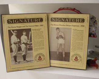 Babe Rugh and Boxer Joe Lewis