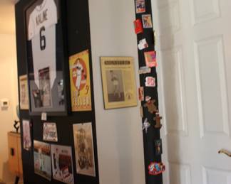 Wallof Baseball Items