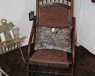 Antique Wood Rocker