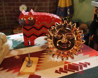 Metal CCat, Key decoration, Copper Sun