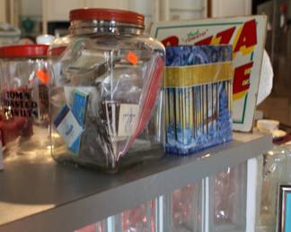 Jar Tin with Matches