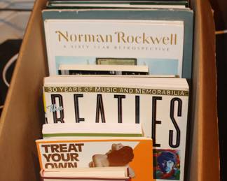 Books, Beatles, Norman Rockwell More