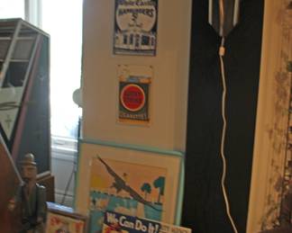 White Castle Porcelain sign, Shell Sign, More