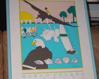 Maro Island Framed Art FLA