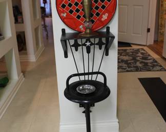 Candle Holder, Shelf, Checker Board, AshTray