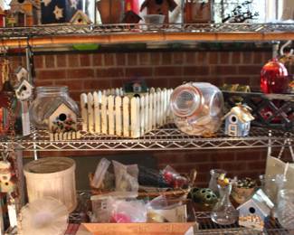 Craft Items, Glass Vases, Chimes, Ornaments